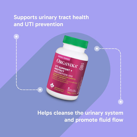 Organika Women Basic UTI Support + Protect 30g 60 Vegetarian Capsules