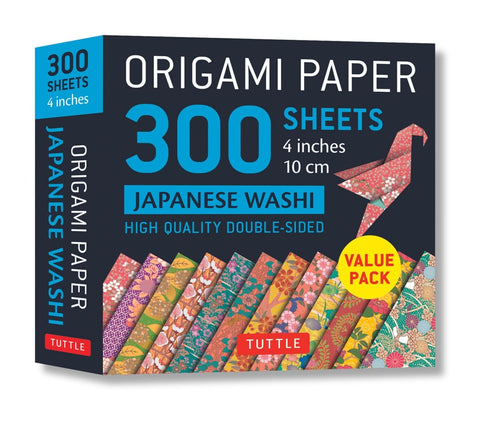 Origami Paper 300 sheets Japanese Washi Patterns