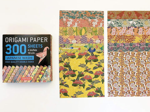 Origami Paper 300 sheets Japanese Washi Patterns