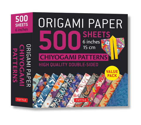Origami Paper 500 sheets Chiyogami Patterns
