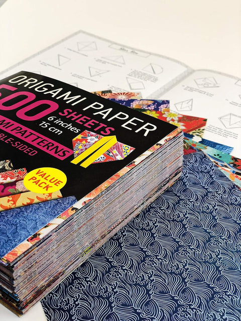 Origami Paper 500 sheets Chiyogami Patterns