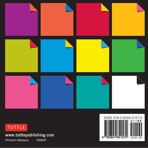 Origami Paper 500 sheets Vibrant Colors