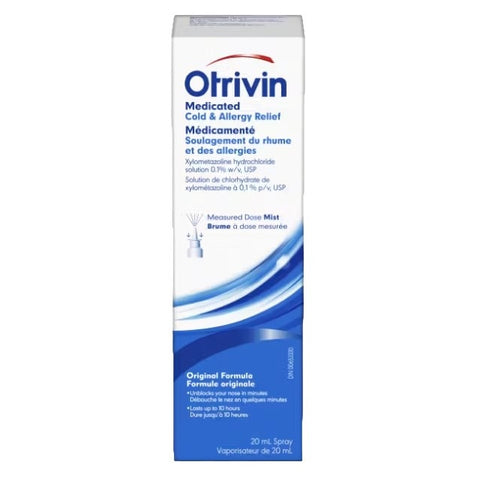 Otrivin Medicated Cold & Allergy Relief Spray