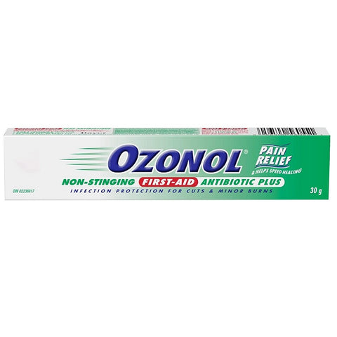 Ozonol Plain Relief Non-Stinging First-Aid Antibiotic Plus 30g