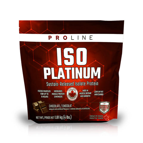 Proline Nutrition ISO Platinum Sustain-Released Isolate Protein 4lbs