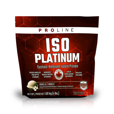 Proline Nutrition ISO Platinum Sustain-Released Isolate Protein 4lbs