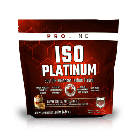 Proline Nutrition ISO Platinum Sustain-Released Isolate Protein 4lbs