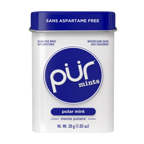 PUR Mints Aspartame Free 12 x 30g (Various Flavours) - YesWellness.com