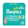 Pampers Baby Dry Diapers Size 3 32 Diapers 