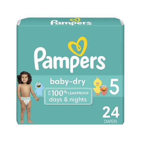 Pampers Baby Dry Diapers Size 5 24 Diapers 