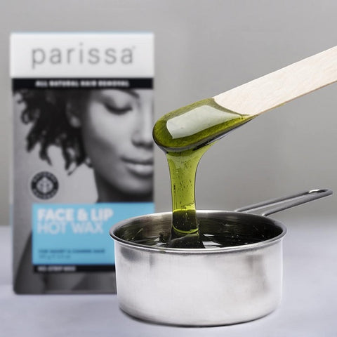 Parissa Face & Lip Hot Wax Kit, No-Strips Needed