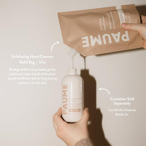 Paume Exfoliating Hand Cleanser Refill Bag 500mL