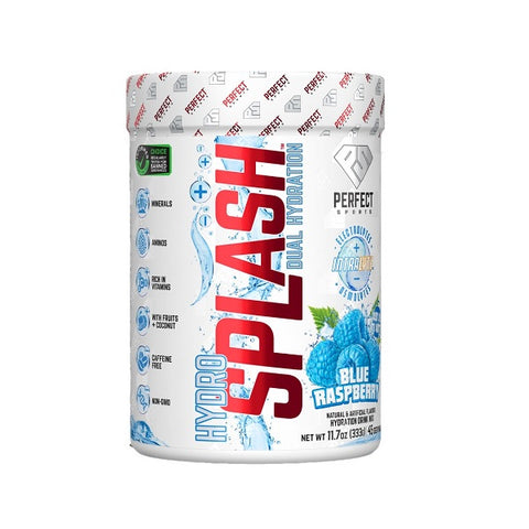 Perfect Sports HydroSplash - Dual Hydration - Blue Raspberry  333g