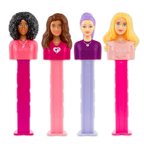 Pez Barbie Candy Dispenser - 1pc Assorted
