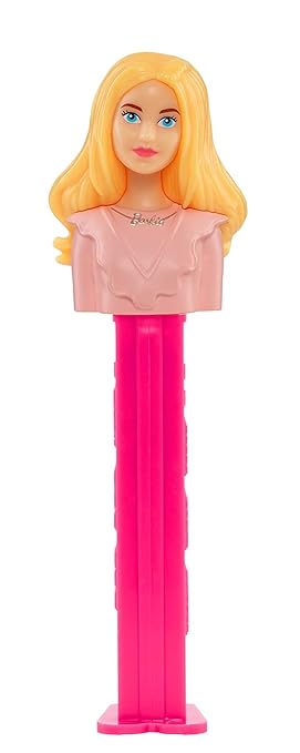 Pez Barbie Candy Dispenser - 1pc Assorted