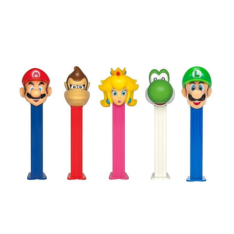 Pez Nintendo Super Mario Candy Dispenser - 1pc Assorted
