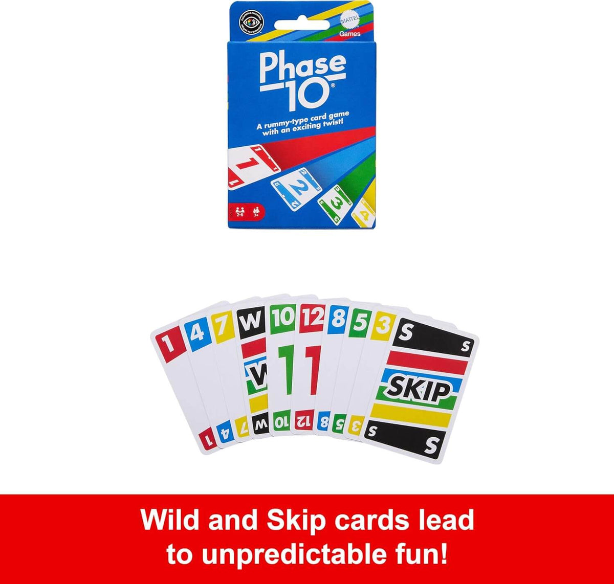 Mattel Phase 10 Card Game