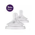 Philips Avent Natrual Response Nipple Flow 4 3M+ - 2 Pack - YesWellness.com
