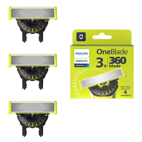 Philips OneBlade 360 Flex Blade 3 Blades
