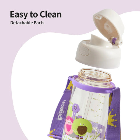 Pigeon Double Port PPSU Drinking Cup Talkative & Friends - 36M+