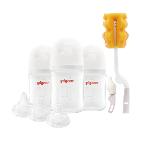 Pigeon Newborn Feeding Gift Set (0M-6M)