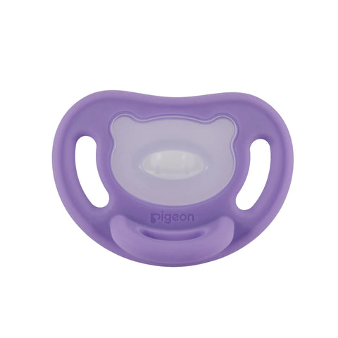 Pigeon Soft Buddy Silicone Pacifier Purple - Medium