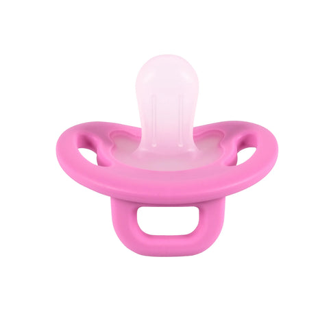 Pigeon Soft Buddy Silicone Pacifier Rose Red - L