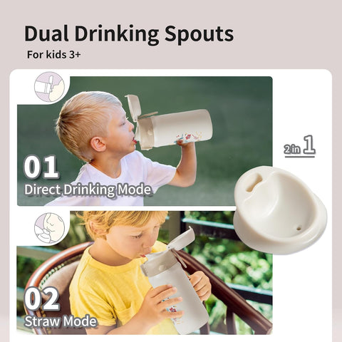 Pigeon Kids Stainless Steel Thermos Drinking Cup - LoneLegs Skateboarding