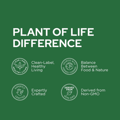 Plant of Life Organic Inulin Daily Water Soluble Prebiotic 454g