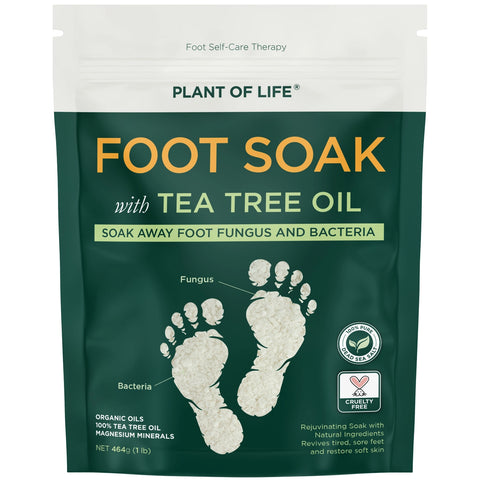 Plant of Life Tea Tree Oil Foot Soak with Epsom Salt 464g
