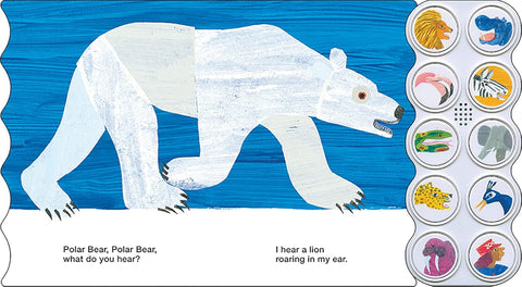 Polar Bear, Polar Bear What Do You Hear? sound book by Bill Martin Jr.