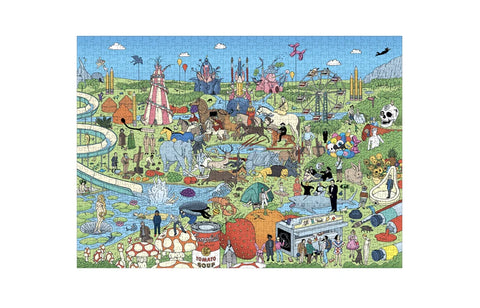 Pop Art: Make the Jigsaw and Spot the Artists 1000 Piece Puzzle