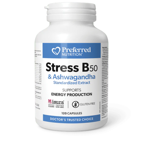 Preferred Nutrition Super Stress B50 Complex 120 Capsules