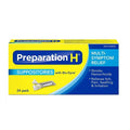 Preparation H Multi Symptom Relief Suppositories with Bio-Dyne 24 Pack