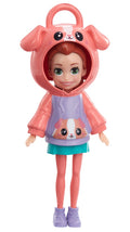Mattel Polly Pocket Hoodie Style Buddies Mini Fashion Dolls