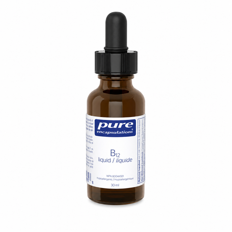 Pure Encapsulations B12 Liquid 30mL - Yeswellness.com