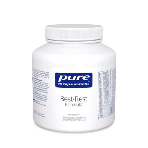Pure Encapsulations Best Rest Formula 120 Veg Capsules - Yeswellness.com