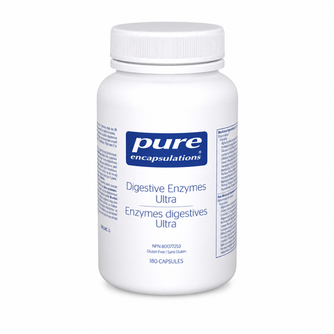 Pure Encapsulations Digestive Enzymes Ultra 180 Veg Capsules - Yeswellness.com