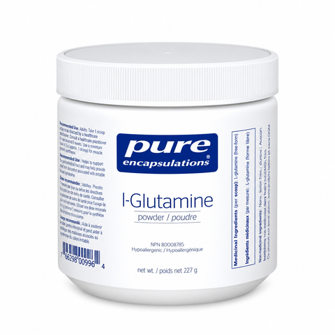 Pure Encapsulations L-Glutamine 227 Grams - Yeswellness.com