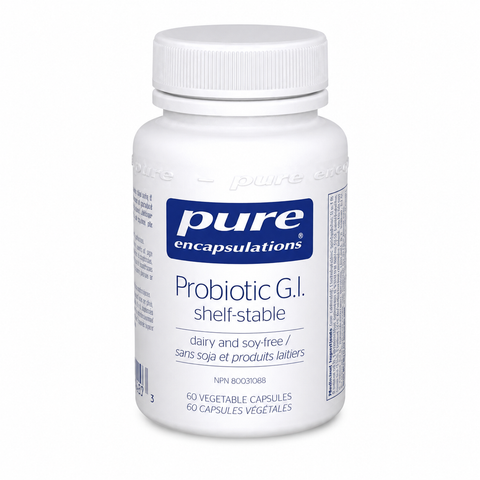 Pure Encapsulations Probiotic GI 60 veg capsules - Yeswellness.com