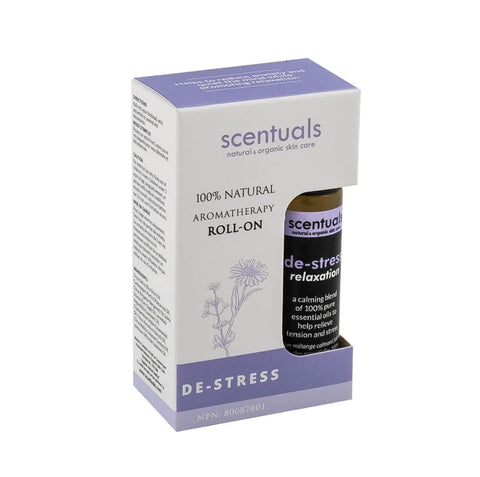 Scentuals 100% Pure Essential Oil De-Stress Aromatherapy Roll On