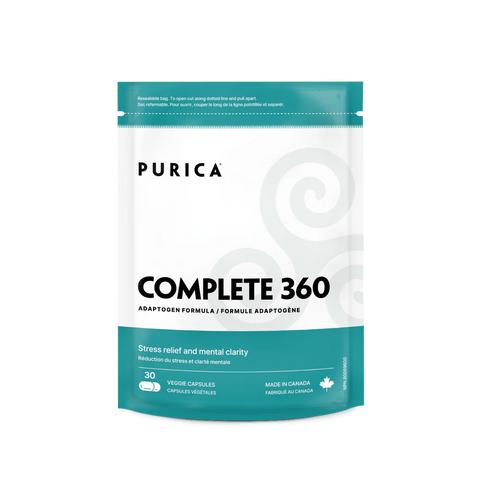 Purica Complete 360 Micronized Mushrooms V-Caps - Stress Relief & Immune Support