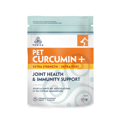 Purica Pet Curcumin+ Extra Strength Joint Health and Immunity Support