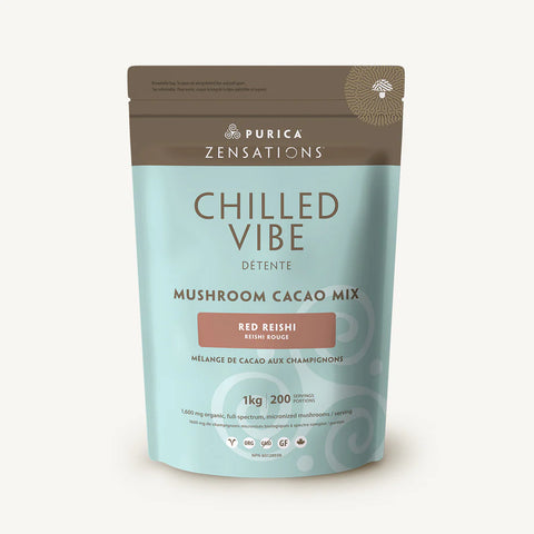 Purica Zensations Chilled Vibe Red Reishi Mushroom Cacao Drink