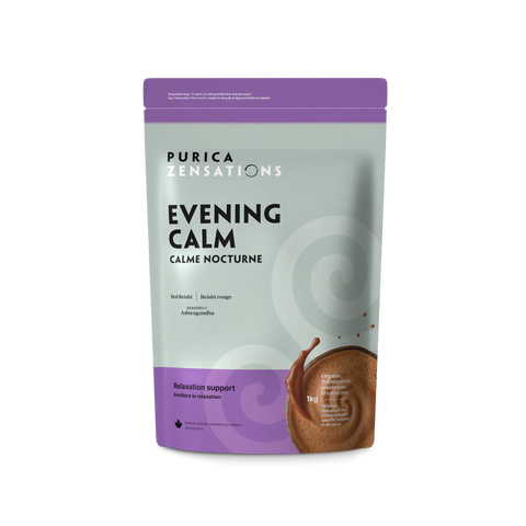 Purica Zensations Mushroom Cacao Mix - Evening Calm Red Reishi and Ashwagandha