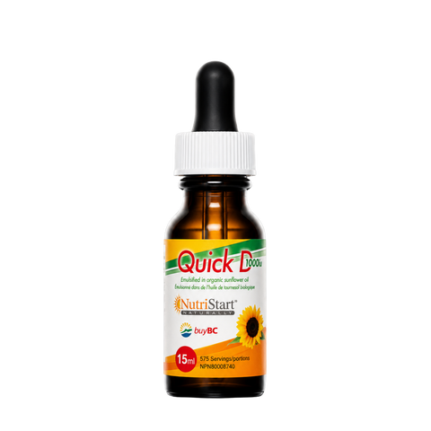 NutriStart Quick D 1000 IU Liquid Vitamin 15mL