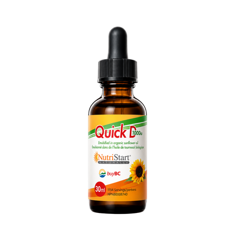 NutriStart Quick D 1000 IU Liquid Vitamin 30mL