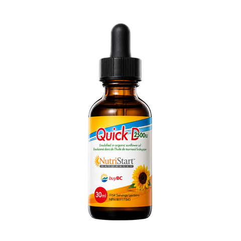 NutriStart Quick D 2500 IU Liquid Vitamin D 30mL