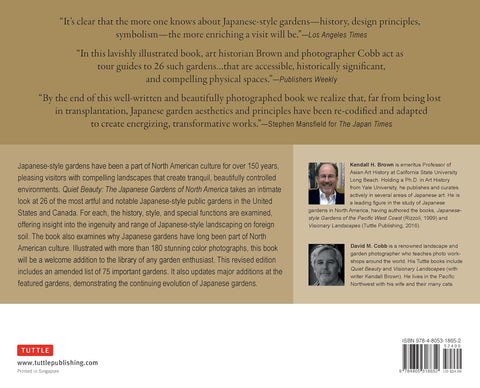 Quiet Beauty The Japanese Gardens of North America