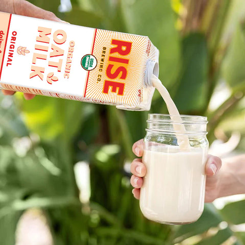 Rise Brewing Co. Rise Oat Milk Original 946mL lifestyle